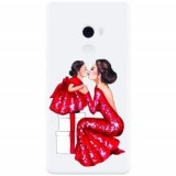 Husa silicon pentru Xiaomi Mi Mix 2, Double Red Dress