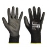 Manusi de lucru Cerva Bunting Black, nylon cu protectie nitril, marimea M, Strend Pro