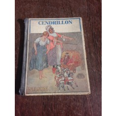 Cendrillon, carte pentru copii, text in limba franceza