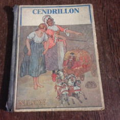 Cendrillon, carte pentru copii, text in limba franceza