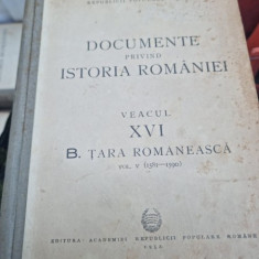 Documente privind Istoria Romaniei Veacul XVI B. Tara Romaneasca Vol.V (1581-1590)
