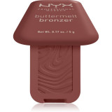 NYX Professional Makeup Buttermelt Bronzer crema Bronzant&atilde; culoare 07 Butta Dayz 5 g