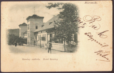 1164 - BORSEC, Harghita, Litho, Romania - old postcard - used - 1900 foto