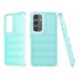 Husa pentru Samsung Galaxy S24 S921, Techsuit, Wave Shield, Turcoaz