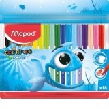 Carioci Color Peps Ocean 18 culori/set, Maped