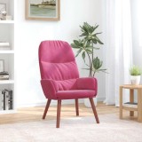 VidaXL Scaun de relaxare, roșu vin, catifea 4102615