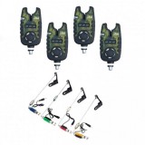 Kit 4 Senzori EastShark Crapro Camouflage TLI-22 cu 4 Swingeri Cilindrici pe 4 culori