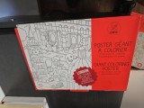 Poster gigantic de colorat - Londra - OMY