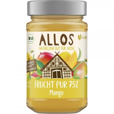 Dulceata de Mango cu Sirop de Agave Eco 250 grame Allos foto