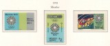 Mexic 1972 Mi 1384/86 MNH - Jocurile Olimpice vara, Munchen, Nestampilat