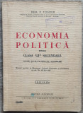 Economia politica pt. cls. VII secundara - Dem. P. Toader// 1943
