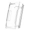 Husa Siliconica Edman pentru Fitbit Charge 3, Transparent