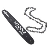 Set lama si lant drujba Detoolz, lungime 13'', pas 0.325'', grosime 1.5mm, 56 pinteni, 28 dinti, full chisel