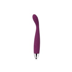 Cici - Vibrator din silicon, mov, 18.2 cm