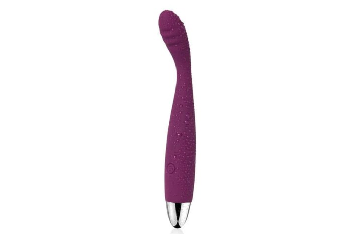 Cici - Vibrator din silicon, mov, 18.2 cm