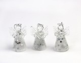 Cumpara ieftin Set decoratiuni Craciun - Glass Angels, 6 pcs | Everbright Gifts