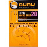 Carlig SFPB Micro Barb Nr.18 10buc, GURU