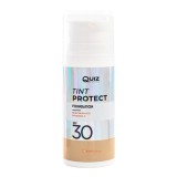 Fond de ten Tint Protect SPF30, Quiz, Nr 04 Warm Beige, 30ml, Quiz Cosmetics