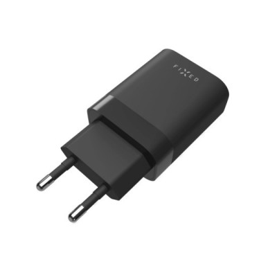Incarcator EU, Type-C, 35W - Fixed (FIXC35-2C-BK) - Black foto