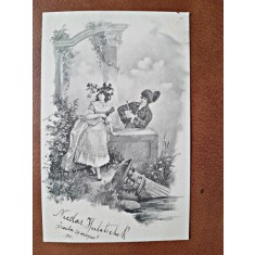 Carte postala, 1900