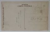 BUCURESTI , VEDERE GENERALA si CALEA VICTORIEI , ZONA PALATULUI POSTELOR , CARTE POSTALA ILUSTRATA , INTERBELICA