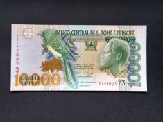 Bancnota Sao Tome ?i Principe, 10000 Dobras, 2004, UNC foto