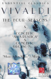 Casetă audio The Four Seasons &amp; Concerto &quot;Alla Rustica&quot; &amp; Concerto Grosso No. 10, Casete audio, Clasica