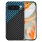 Husa pentru Google Pixel 9 Pro, Techsuit, Carbonite FiberShell, Neagra Bleu