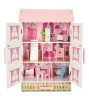 Casuta Papusi Lemn Roz Lulilo Papilio Dollhouse 80 cm