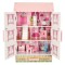 Casuta Papusi Lemn Roz Lulilo Papilio Dollhouse 80 cm