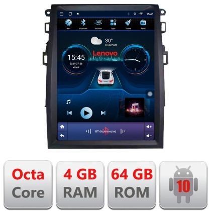 Navigatie Ford Mondeo 4 tip tesla radio gps internet 8 Core 4+64 360 4G carplay android auto kit-tesla-377+PRO-9.7-4+64 CarStore Technology