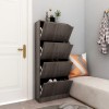 VidaXL Pantofar cu 4 uși, stejar sonoma, 59x24x136 cm, lemn prelucrat 338135