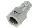 Conector rapid PNEUMAT 242.51 OC G 1/4 o&Aring;&pound;el zincat max 400bar bilateral