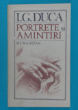 I. G. Duca &ndash; Portrete si amintiri, 1990, Humanitas