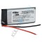 &Icirc;nlocuire baterie pentru căști wireless VHBW pentru Cardo BAT00007 - 850 mAh 3,7 V Li-polimer