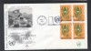 UN New York 1965 Cyprus Mi.150 x 4 FDC UN.158