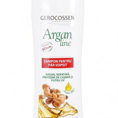 Sampon pentru par vopsit Argan Line, 400 ml, Gerocossen