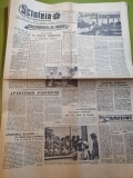 Scanteia 7 iunie 1958 - art. hunedoara,fotbal dinamo,rapid