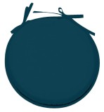 Pernă De Scaun Ronde Nelson 40X40 Cm, Culoare Turcoaz, 100% Poliester