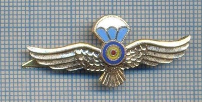 AX 771 INSIGNA - SEMN DE ARMA PARASUTISTI -PENTRU COLECTIONARI foto