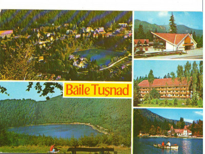 CPI B 11231 CARTE POSTALA - BAILE TUSNAD, MOZAIC foto