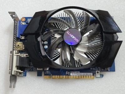 Placa video GIGABYTE GeForce GT 740 1GB GDDR5 128bit (GV-N740D5OC-1GI) rev 1.0 foto