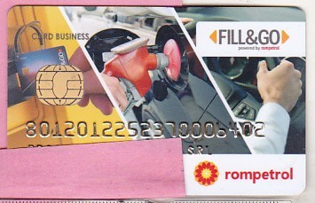 bnk crc Card Rompetrol Fill&amp;Go - expirat