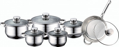 Royalty Line Set cratite din inox 12 piese foto