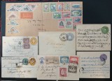 MOZAMBIQ,,INDIA, ADEN , colonii lot, 7 plicuri circulate-- stampilate-, Stampilat