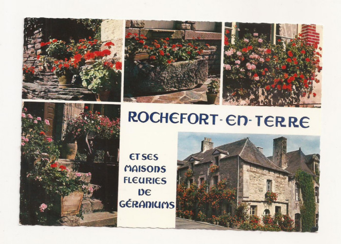 FA35-Carte Postala- FRANTA -Bretagne, Rochefort-en-Terre (Morbihan), necirculata