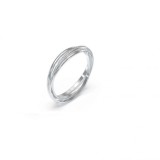 Bratara Guess JUBB04072JWRHT/U Otel Inoxidabil Alb cu Zirconiu, Manseta Dama/Barbat