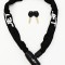 Antifurt cu cheie JET LOCK TY-759 lant, 6x900mm culoare negru Cod:Z050