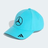 Mercedes AMG Petronas șapcă de baseball George Russell #63 blue official Teamline Replica F1 Team 2026 - Universal pentru adulți