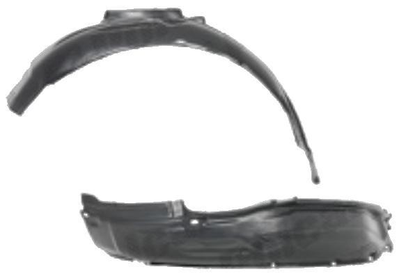 Carenaj roata Subaru Impreza (Gc/Gf), 10.1992-12.2000, partea Stanga, punte Fata partea din spate, 59110FA010, 7210FL2T polietilena